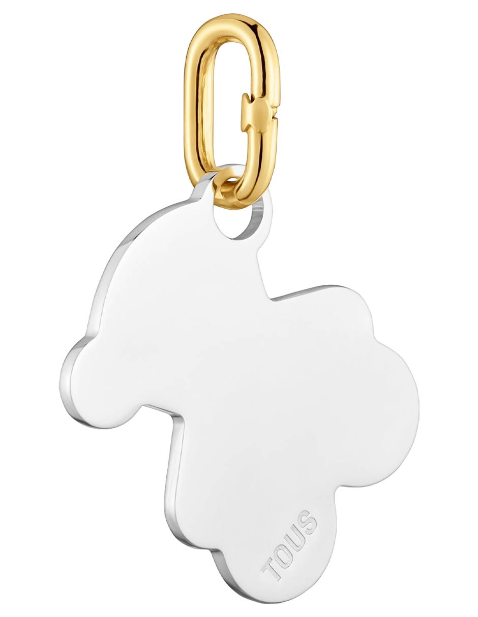 Dije de oso Tous Unlock de plata P 925 con acabado baño de oro